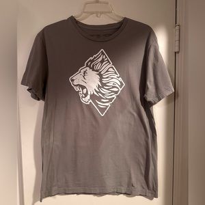 Patagonia gray lion shirt medium